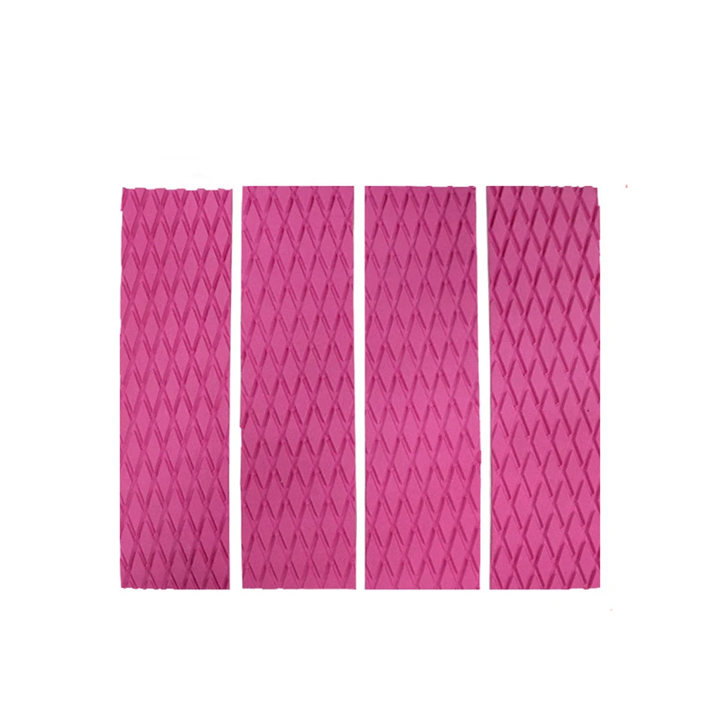 Environmentally Friendly Surfboard Traction Pad Diamond Groove Non Slip Surfboard Mat Paddle Board Diamond Shaped Design