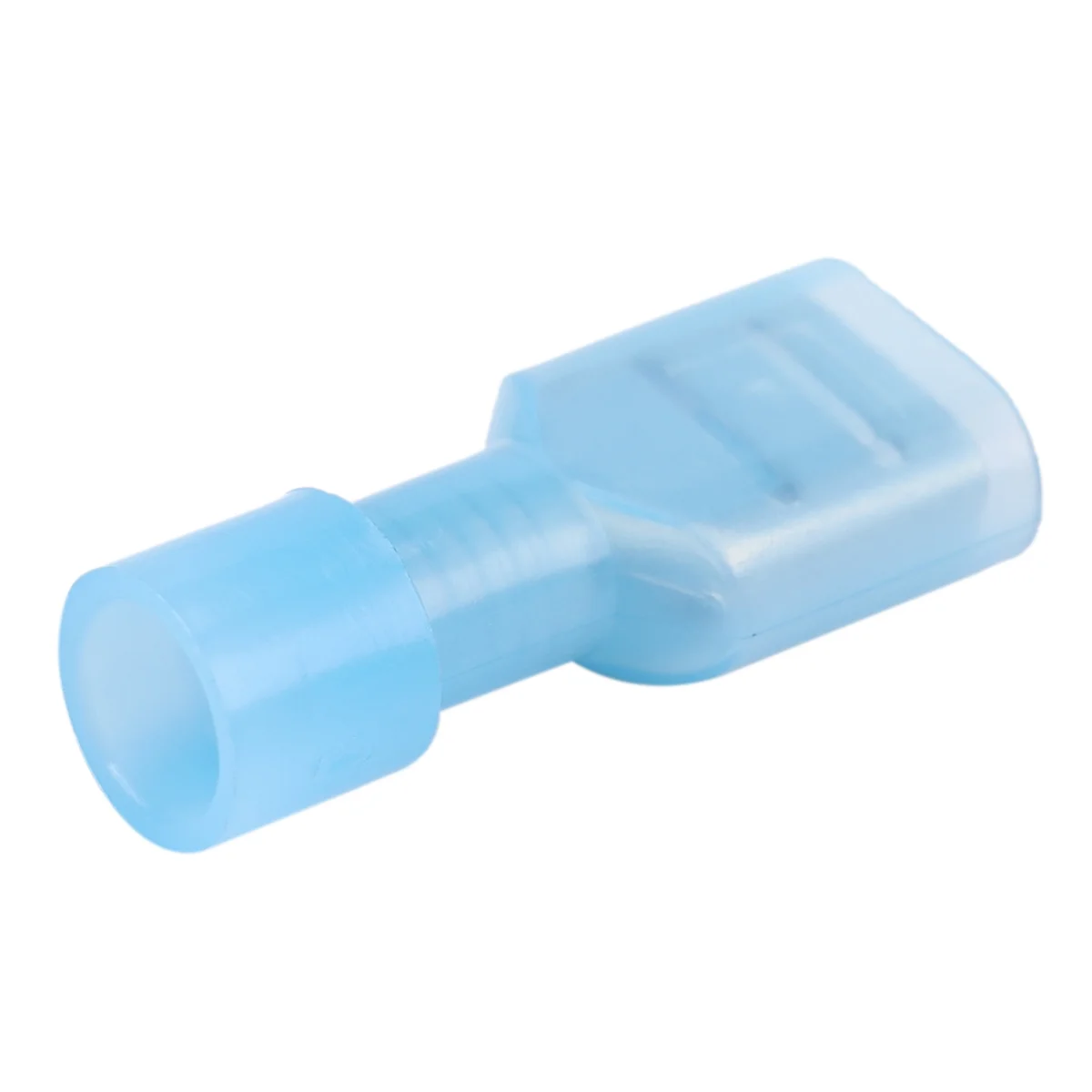 SDFC 1000pcs Female & Male Fully Insulated Wire Terminals Connector Nylon Spade Connectors Blue