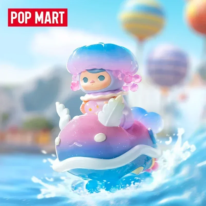 POP MART Water Party Series Blind Box Anime Action Figure Surprise Mystery Box Doll Guess Bag Gift