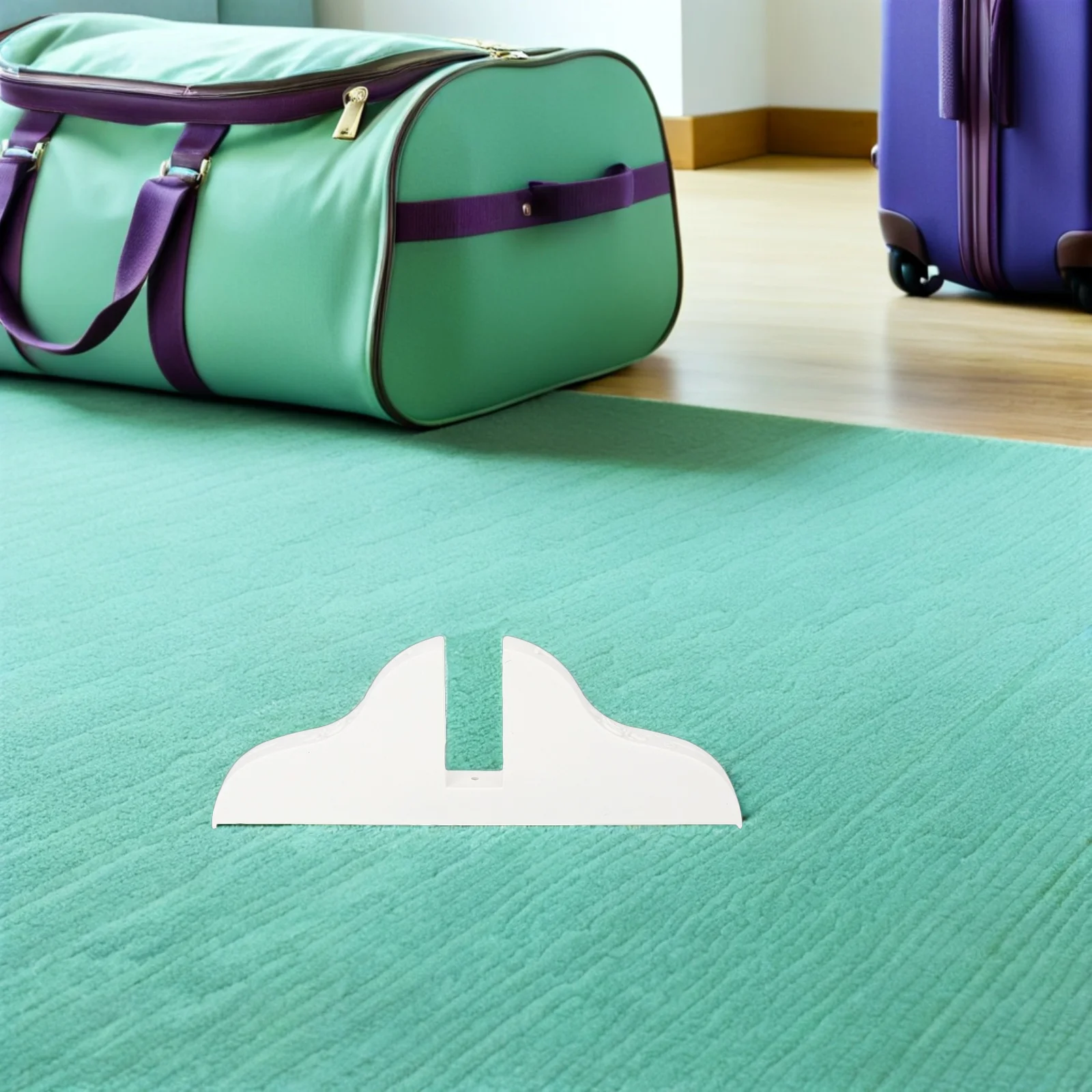 

6 pcs Folding Room Divider Stand Plastic Screen Holder Feet For Hotel Home Office, Universal Partition Base Support Bracket