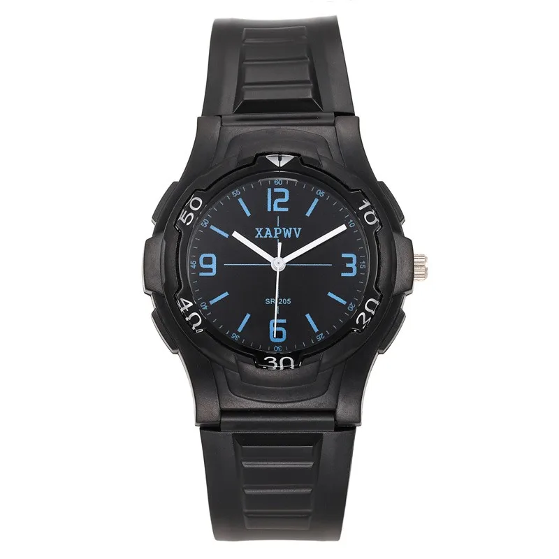 Origin Supply Silicone Quartz Sports Children's Waterproof Watch Casual Simple Student Female Watch Men's