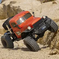 New FMS RC Car 1/10 Atlas 4X4 4WD RS Rock Crawler Climbing Scale Retro Toy Vehicle 2.4G Remote Control Adult Built Gift 1:10