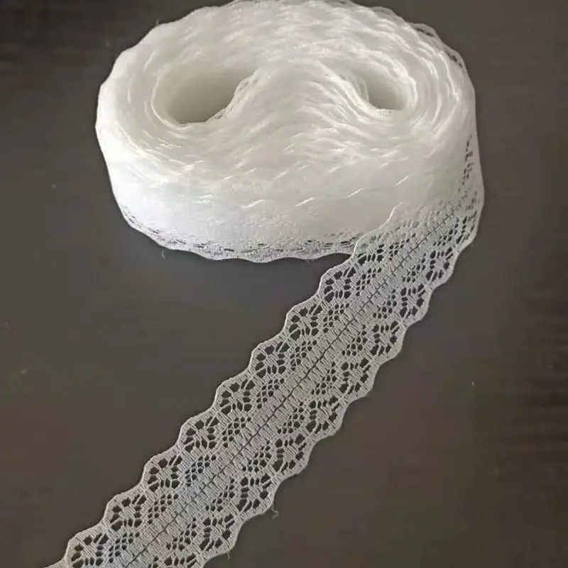 Length 5M Width 2.8CM Inelastic Lace Sofa Curtain Sewing Lace Handmade DIY Lace Accessories