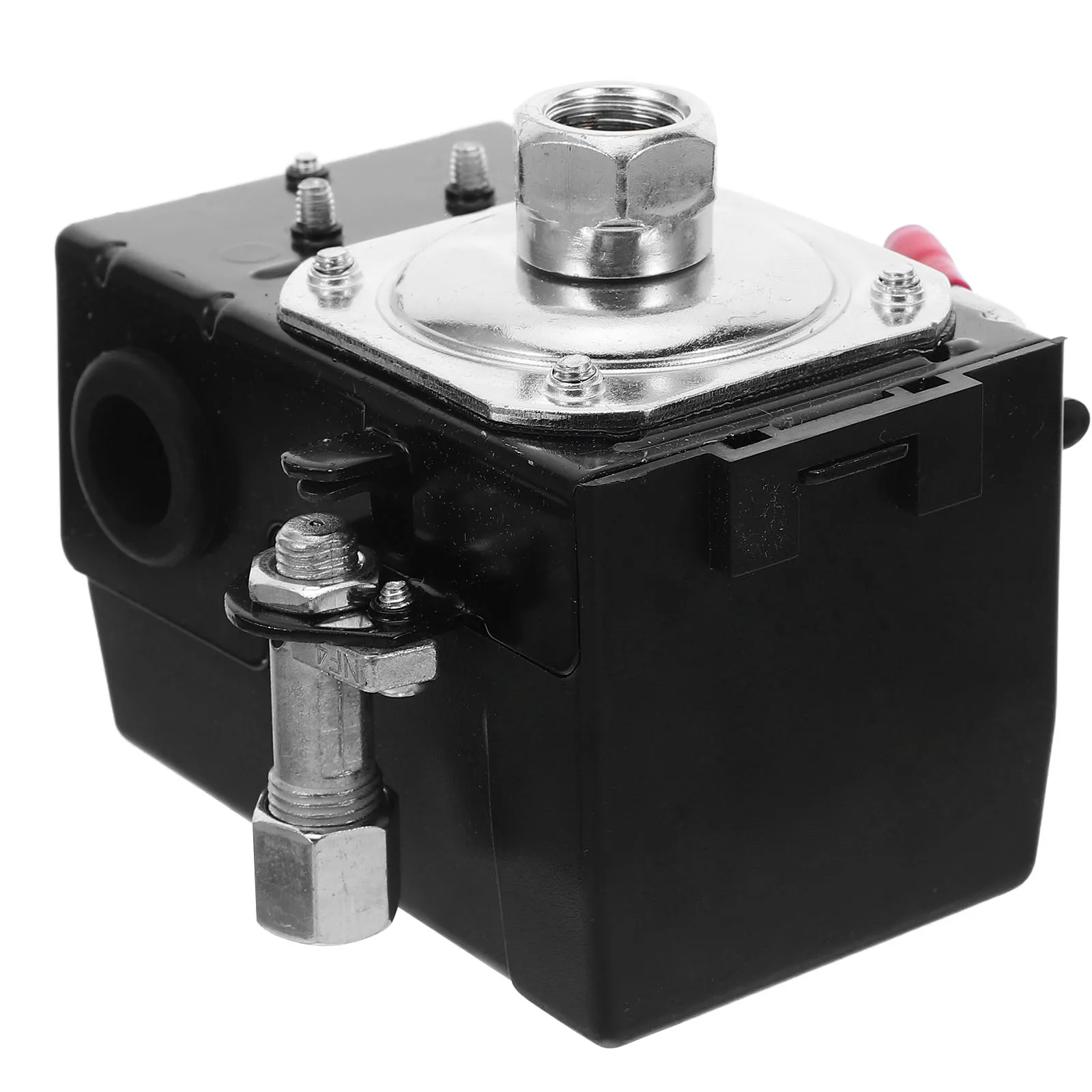 

Air Compressor Pressure Switch Adjustable 90-120 Psi Horizontal Layout Automatic Pressure Control Efficient Workshop Use