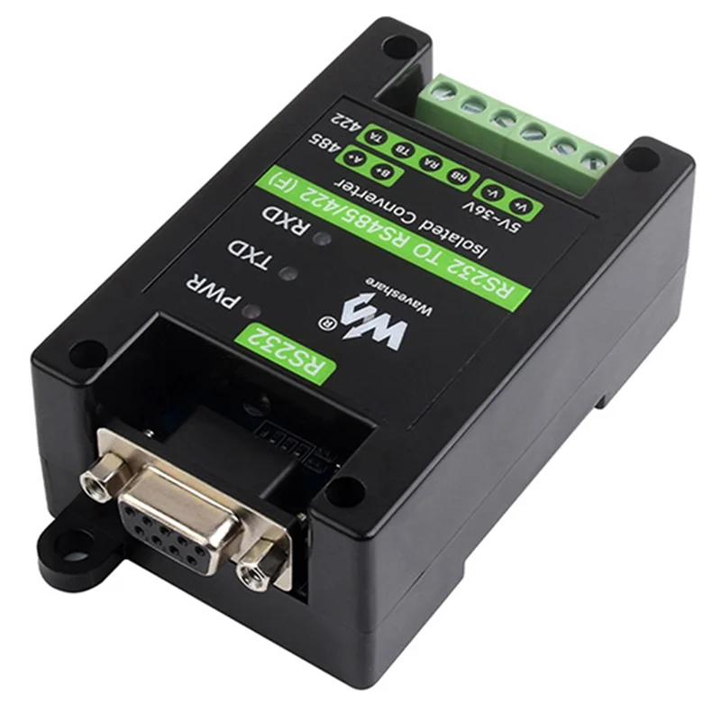 

Waveshare RS232 To RS485/422 Active Digital Isolated Multi-Functional Convenient And Practical Interface Serial Converter