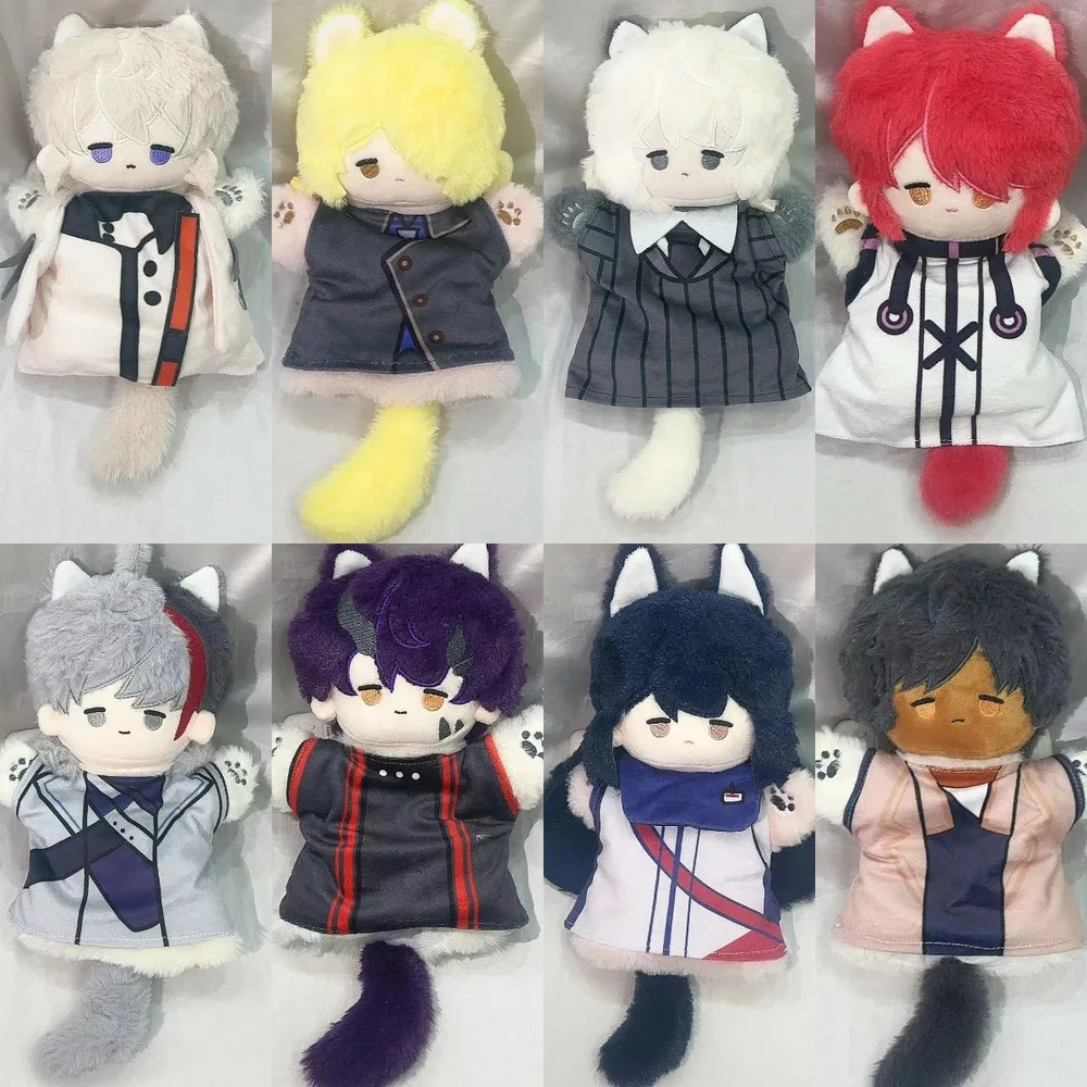 

Anime Arknights Sierash S Executor Flamebringer Exusiai Cosplay Cartoon Hand Puppet Plush Movable Finger Adorable Funny