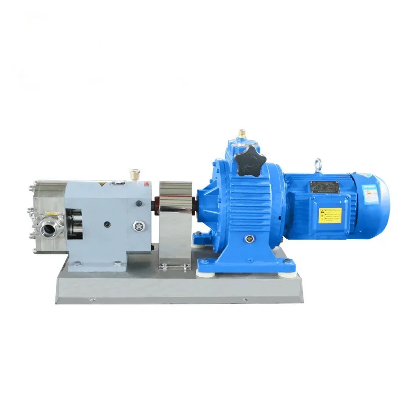 Manufacturers Direct Sale Electric Food Grade Sanitary Liquid Honey Mechanical Seal Delivery Pump Gear Pump Stainless Steel Pump