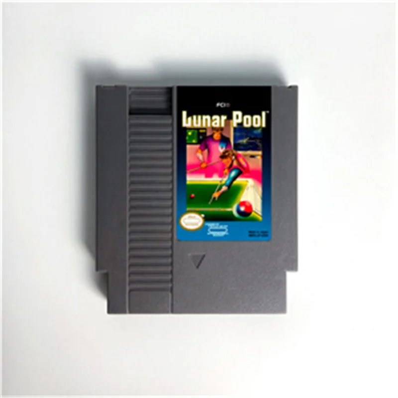 خرطوشة حمام السباحة القمرية لوحدة تحكم الألعاب 72 PINS NES