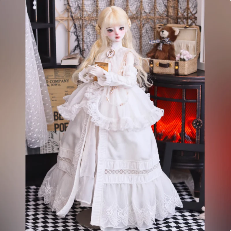 

New Arrival BJD Doll Clothes For 1/4 Doll Accessories MSD MDD Doll Long Dress Doll Dress Up Gift Diy Clothes(No Doll)