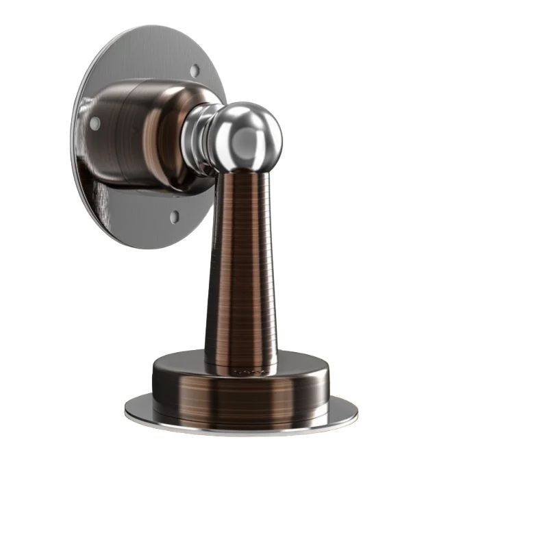 سدادة الباب المغناطيسي لا يتطلب الحفر سدادة الباب اللاصقة شفط صامت المضادة للتصادم توقف الباب شفط أرضية السيليكون