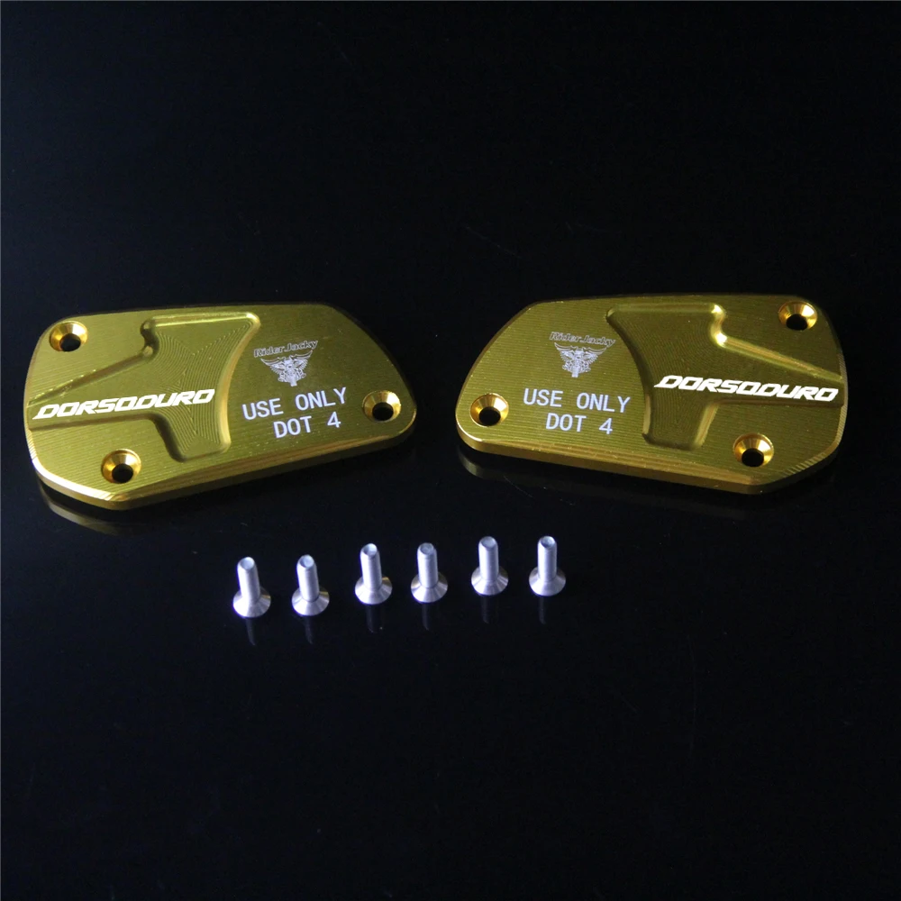 

For Aprilia DORSODURO 900 2017, DORSODURO 750 2008-2016 Motorcycle Front Brake Clutch Cylinder Fluid Reservoir Cover
