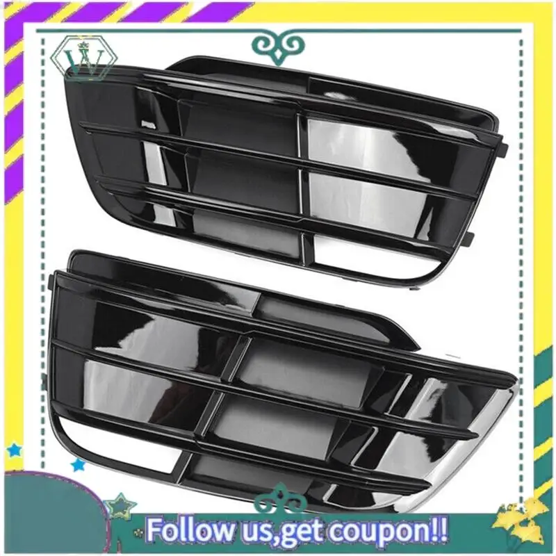 

A82U-2Pc комплект переднего бампера, противотуманная фара, крышка лампы, лицевая панель для SQ5 S Line Q5 2018-2022 80A807679M 80A807680M, запасные части для автомобилей