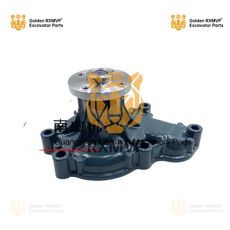 For Vol-vo EC55D/80D Water Pump Kubota D2.6 Engine Water Pump Assembly Cooling Pump Excavator Accessories