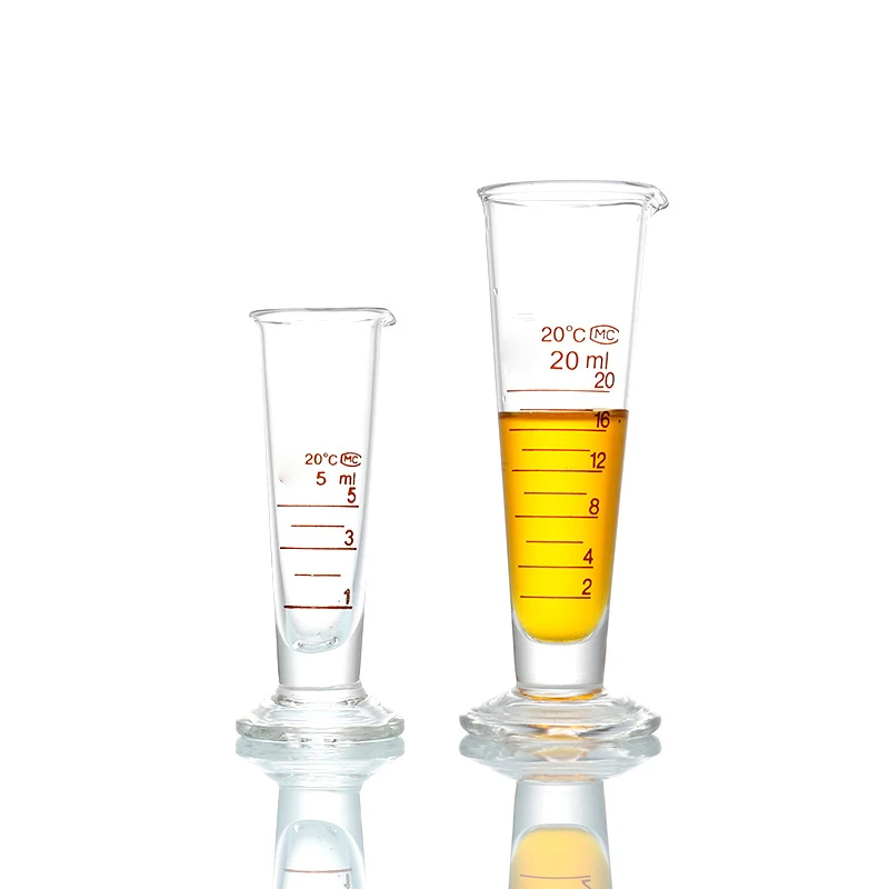 Glass triangular measuring cup with scale conical measuring cup 25ml50ml100ml250ml500ml1000ml2000ml