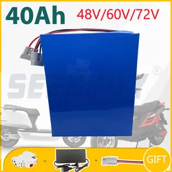 Lifepo4 48V 40AH 60V 72V batteria al litio BMS 16S per 2000W 3000W Scooter bici triciclo Go carrello motore con caricatore