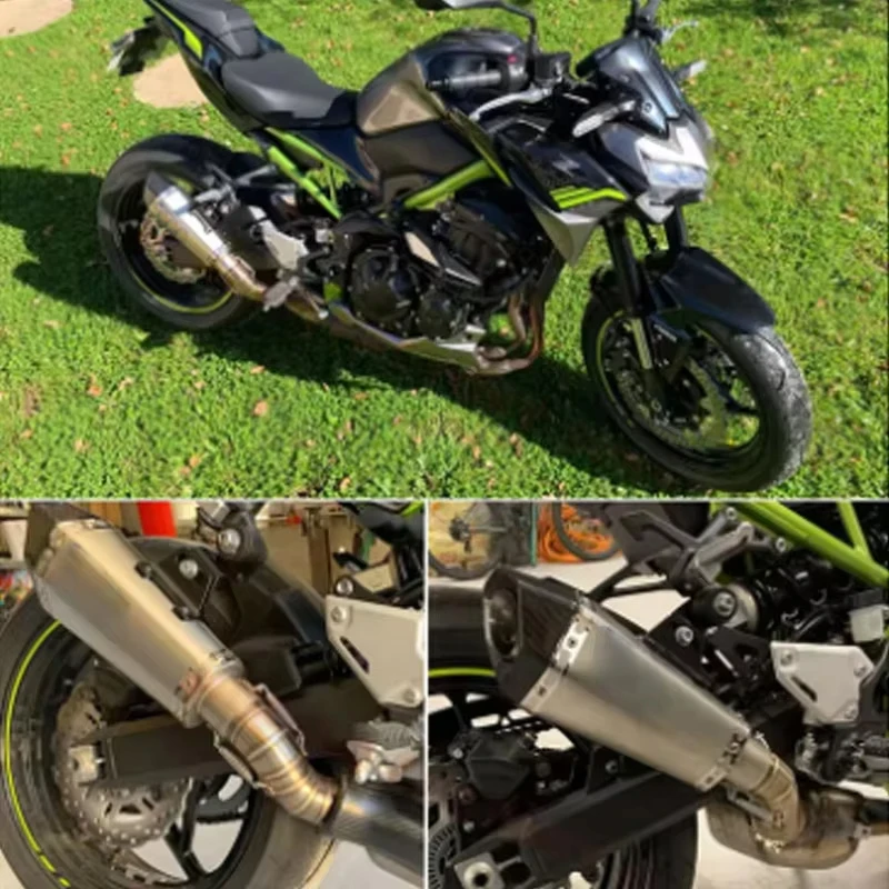 51 mm Universal-Einlass-Motorradauspuff R11-Schalldämpfer mit DB-Killer für Ninja650 Z750 Z800 MT03 R6 R3 R25 Z400 Z900 MT07 MT09 – Detail 4