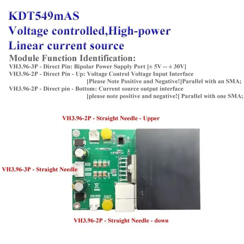 【VALUE MONEY】OPA549T Module Voltage Controlled Constant Current Source High Voltage High Current Amplifier