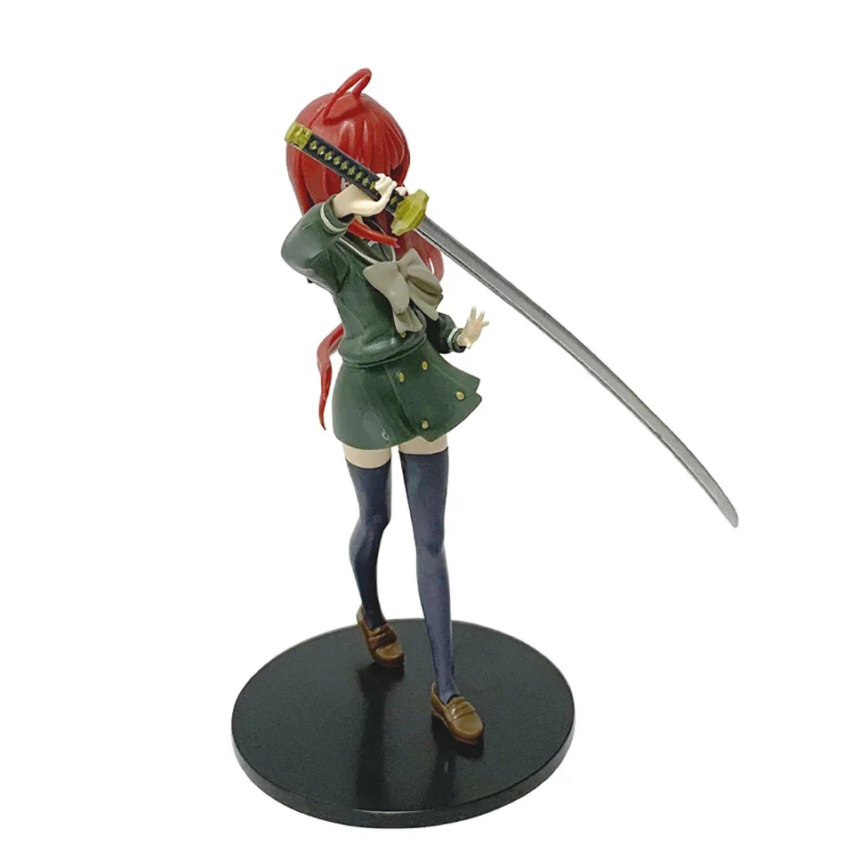 19CM Anime Shakugan no Shana Shana Punish the crime PVC Action Figures Model Collection Ornament Anime Cartoon Model Toy Gift