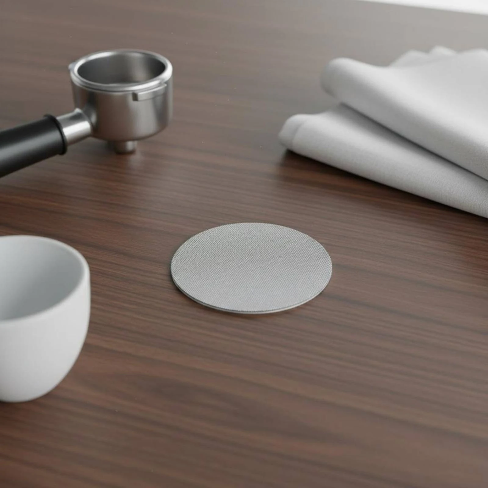 Espresso Puck Screen 316 Stainless Steel Coffee Puck Strainer Sintered Metal Strainer Disc Reusable Portafilter Accessory