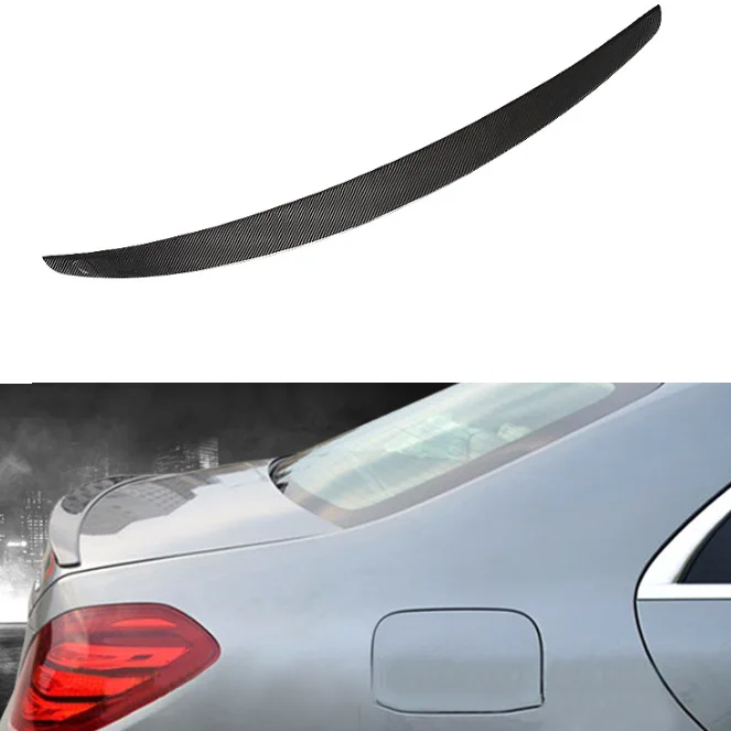 Automotive Parts AMG Carbon Fiber Spoiler For 2014-2020 Mercedes Benz W222 S Class S350 S400 Rear Spoiler