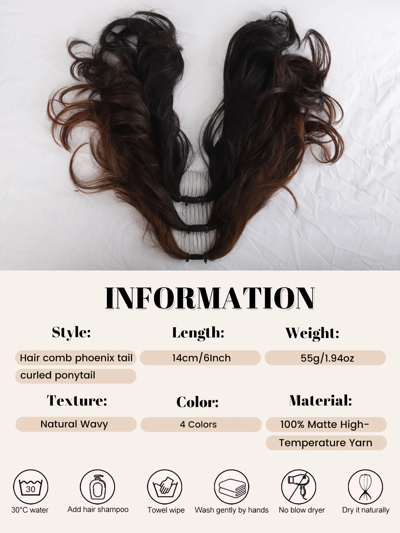 Synthetic Hair Bun Extensions Messy Curly Hair Chignon Scrunchies Clip in Hairpieces Donut Updo Hair Pieces for Women