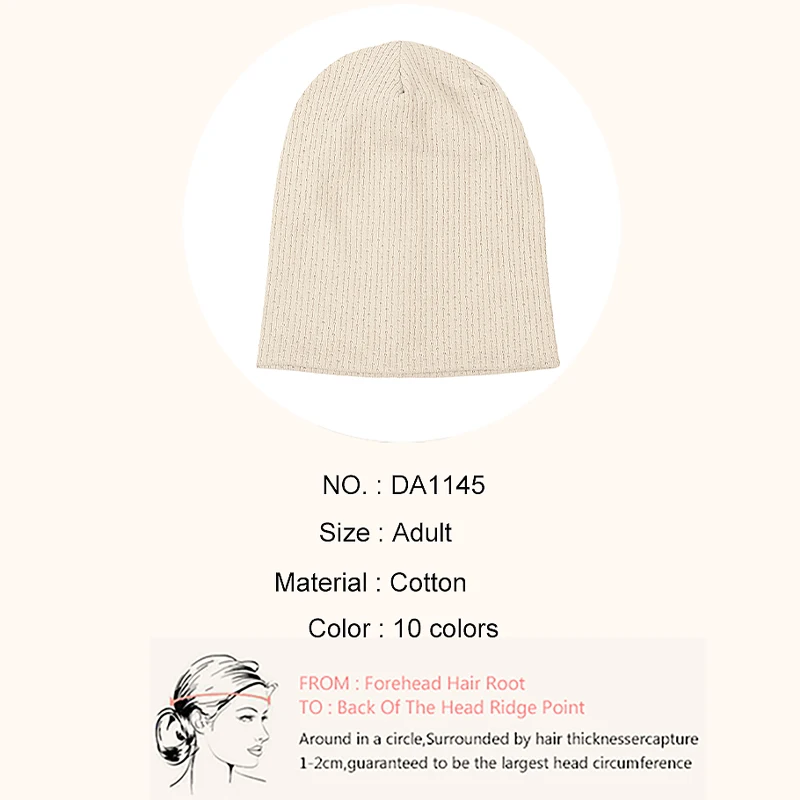 Women\'s New Fashion stripe pattern Beanies New Fashion Knitted Hat Solid Color Hip Hop Skullies Bonnet Autumn Winter Warm Cap