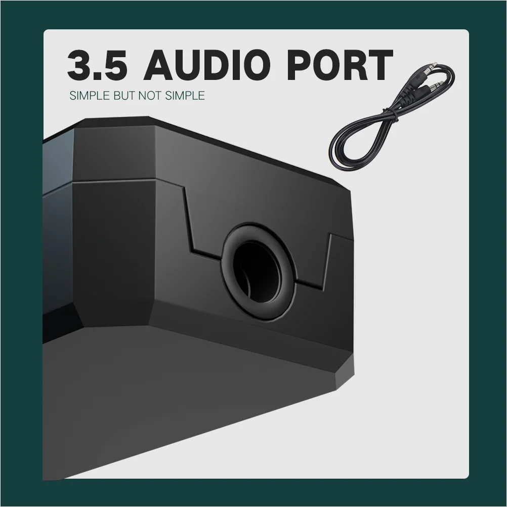 

USB Audio Receiver Wireless Adapter High Speed Stable Transmission Wireless Audio Transmitter for Game Console