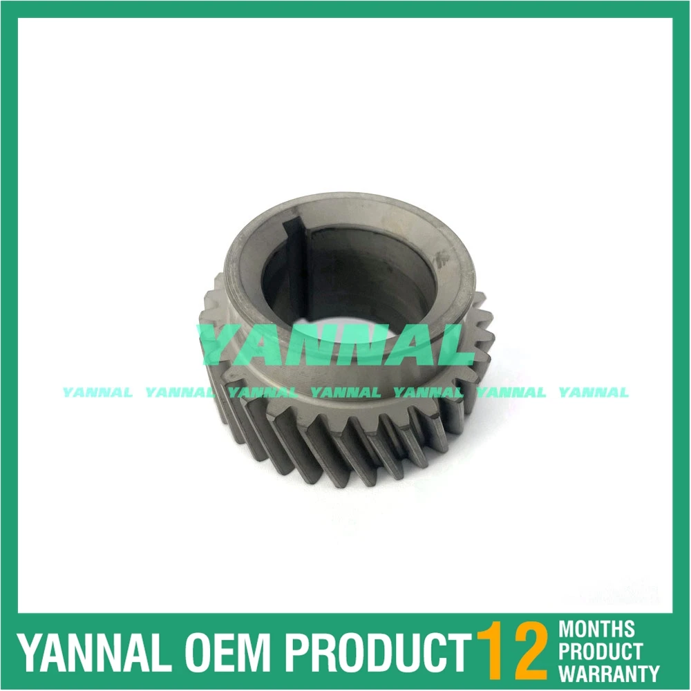 

New 3TNV76 3TNV70 3tnv80 Crankshaft Gear 119717-21200 For Yanmar Engine Parts