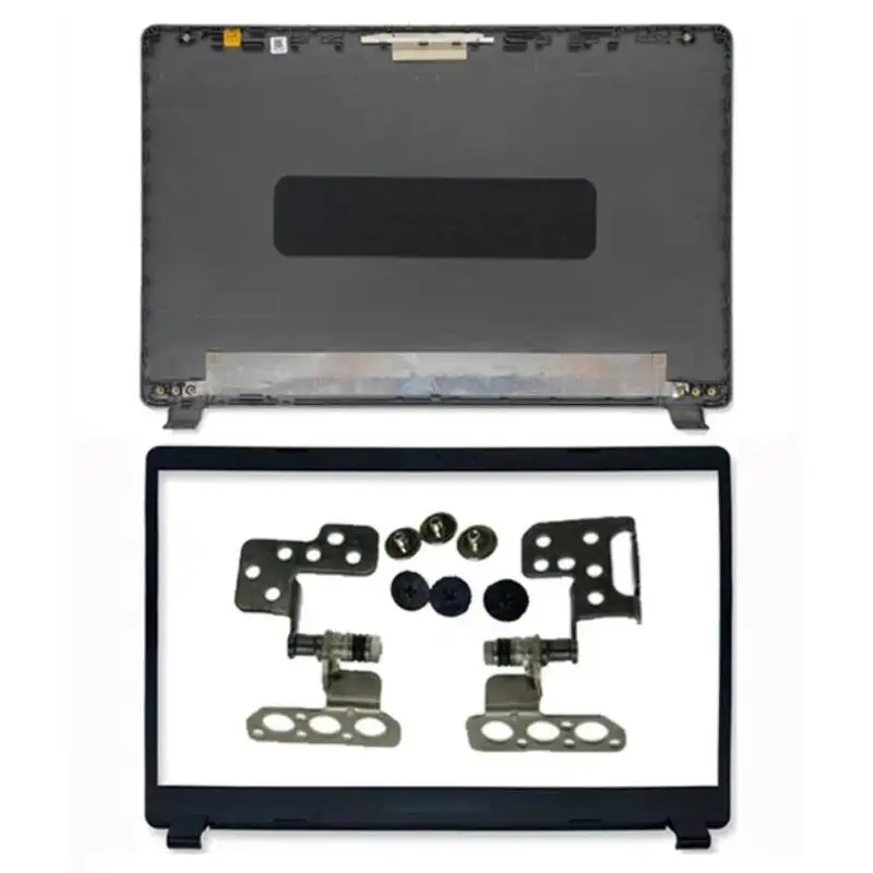 For Acer Aspire 3 N19C1 A315-42 A315-54 A315-54K A315-56 EX215-52 A315-42G  Gray LCD Back Cover Rear Lid Bezel Hinges Top Case