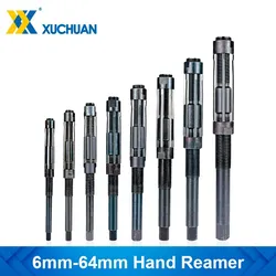 Adjustable Hand Reamer High Speed Steel Size Range Machine Reamer 6-64mm Straight Shank Tools Alloy Steel Reamer