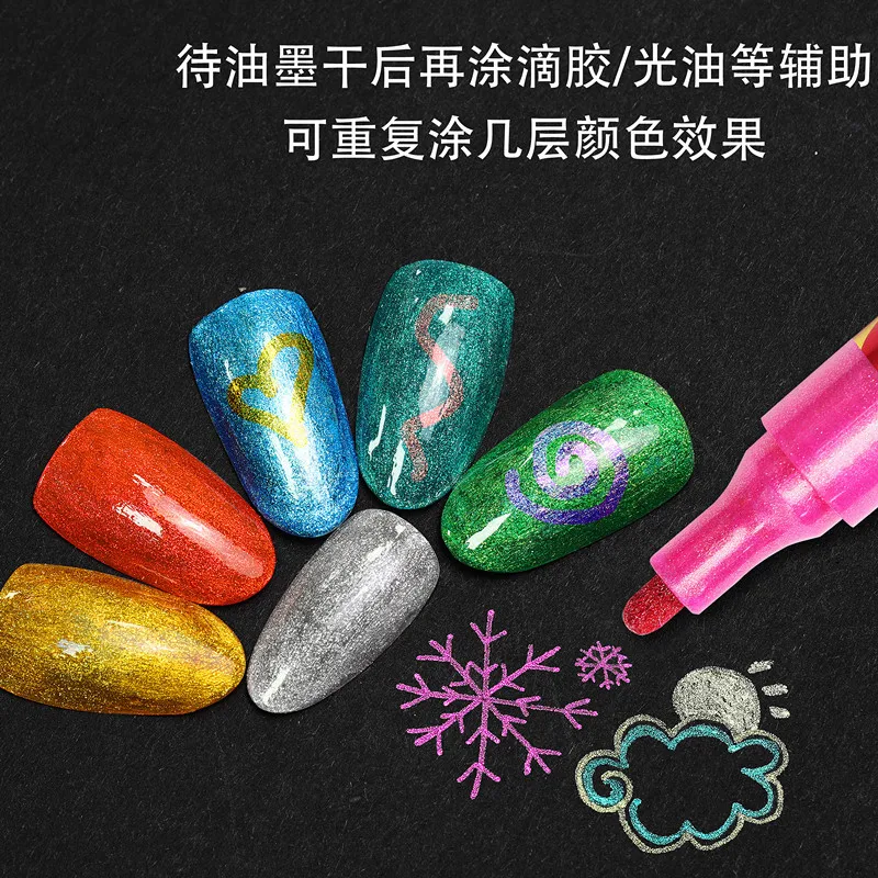 

35Pcs Paint Marker Replacement Nibs Acrylic 2.8mm for Writing Drawing Coloring Refillable Pen Tips School Office Supplies