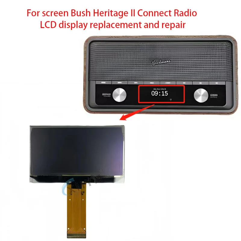 

For screen Bush Heritage II Connect Radio LCD display replacement and repair