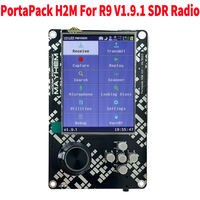 PortaPack H2M Signature Edition for R9 V1.9.1 SDR Radio 10.00MHZ TCXO Analog GPS Assembled 3.2inch Screen SDR Radio for Hackrf