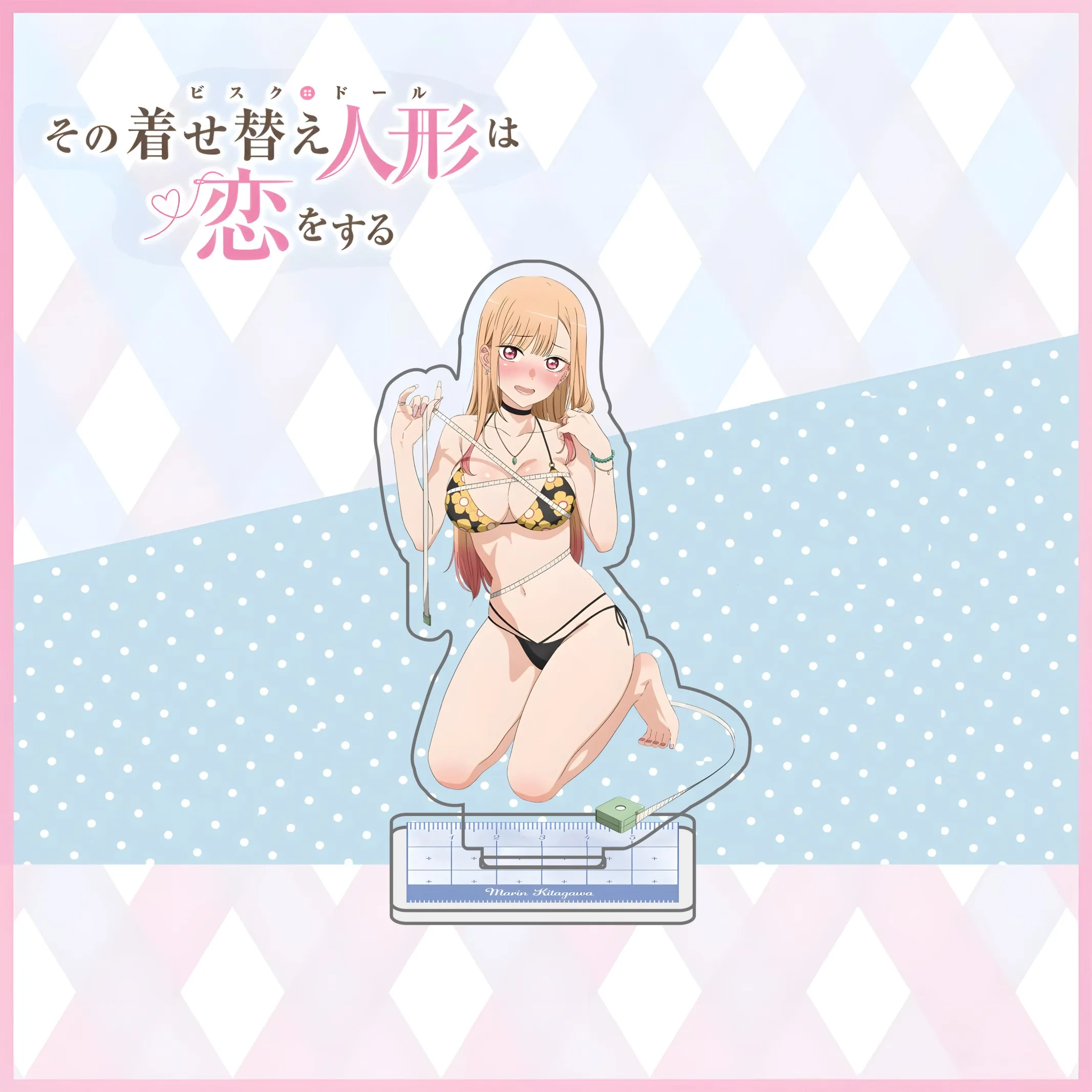 Anime My Dress-Up Darling Acrylic Stand Action Figure Desktop Stand Model 15cm Key chain Gifts