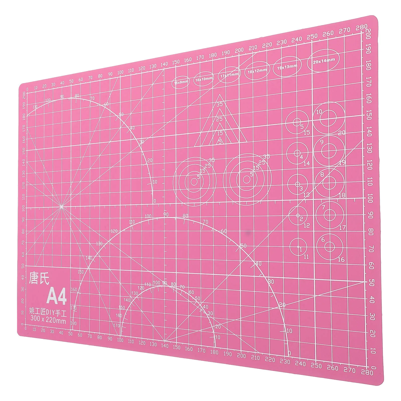 A4 قطع حصيرة بولي كلوريد الفينيل المهنية النقش الفن الحرفية وسادة دائم عدم الانزلاق الخياطة الحرف اليدوية حماية الجدول على الوجهين