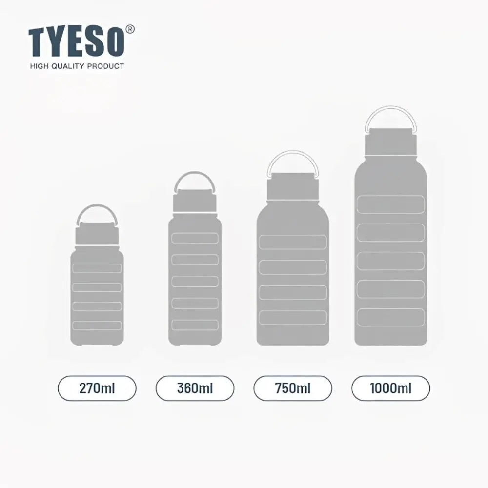 1Pcs Anti Slip Bottle Cover 84-87mm Protective Silicone Coaster Mug Cup 750ml 1000ml TS-8815 TS-8816 Bottom Sleeve for Tyeso Mug