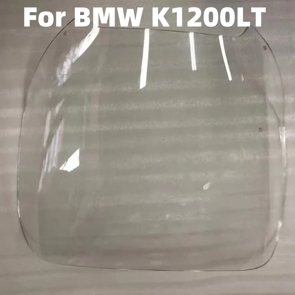 New Motorcycle Clear Windshield Windscreen Front Deflector Airflow For BMW K1200LT K1200 LT Heightened 60CM 5MM Thickness