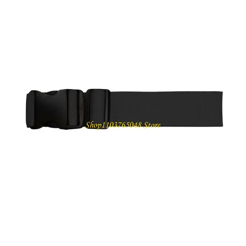 R53E Luggage Safe Strap Adjustable Packing Strap Belt Travel Luggage Strap with Quickly Release Buckles Luggage Accessories