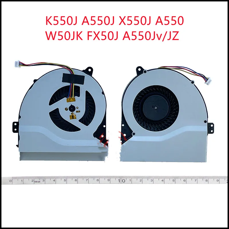 New Laptop CPU Cooling Fan Cooler For Asus K550J A550J X550J A550 W50JK FX50J A550Jv/JZ