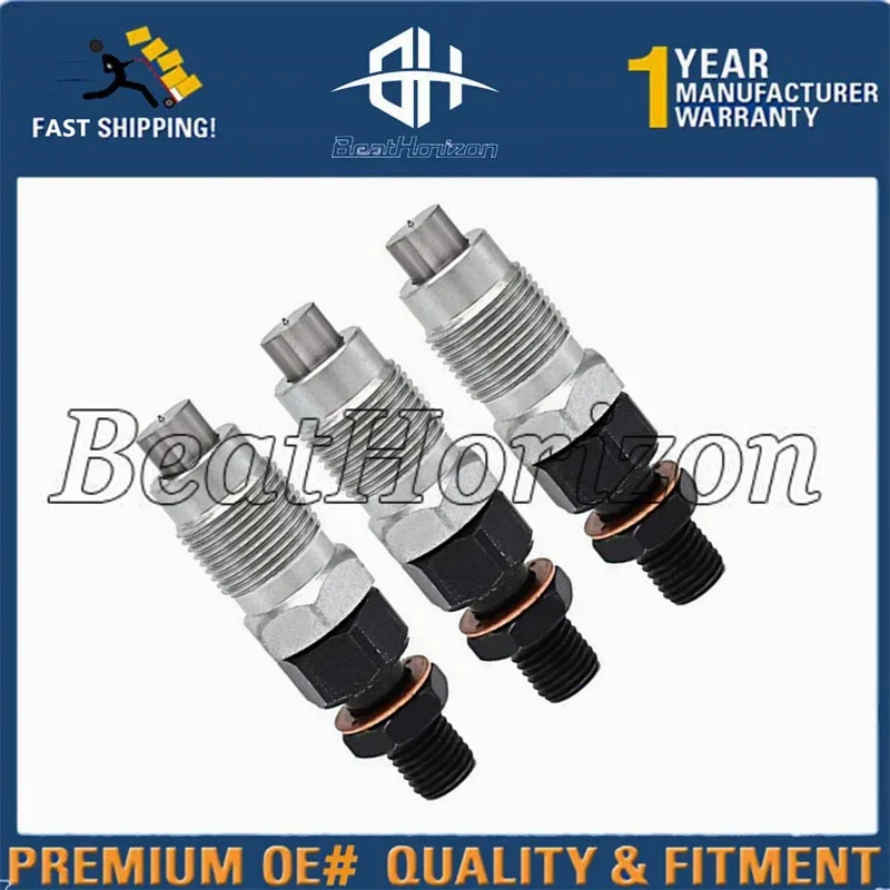 

3X Fuel Injector 16082-53900 16082-53903 For Kubota D1403 D1503 D1703 V2203