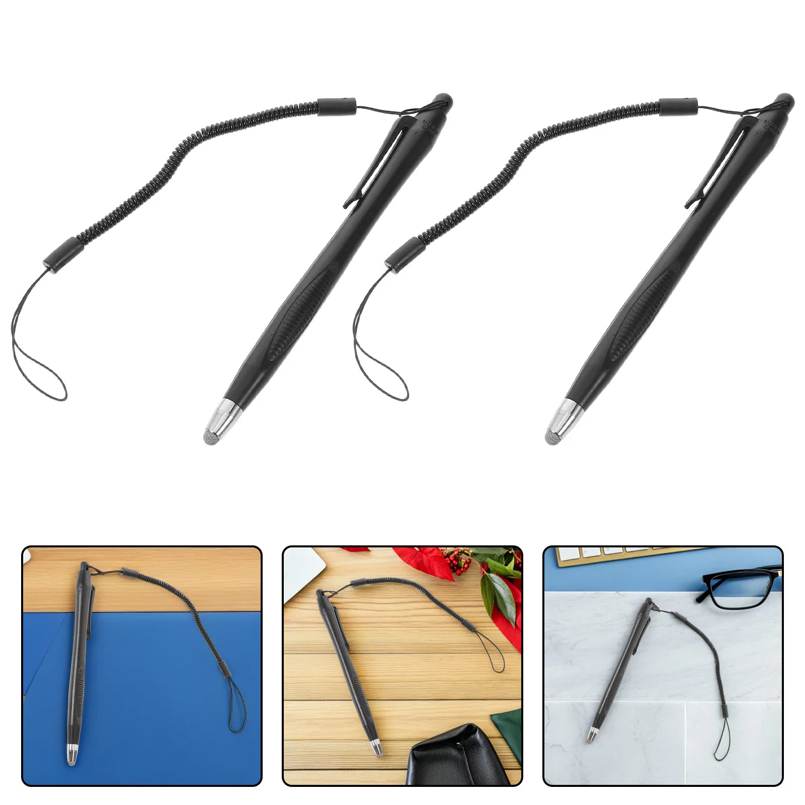 

3Pcs Touchscreen Stylus Pens Precision Fine Tip Anti Slip Capacitive Pen for Mobile Tablet Drawing Laptop Screen Pen Accessories