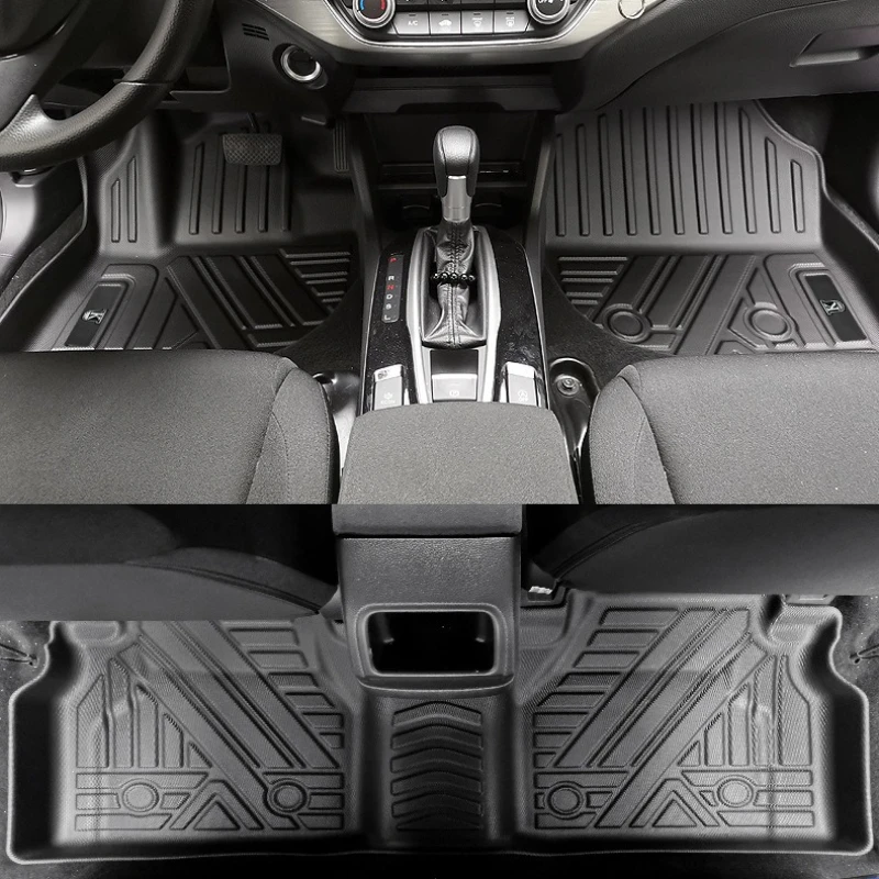 

Для Skoda Kamiq GT Karoq Kodiaq GT Octavia Superb Rapid Fabia автомобильный напольный коврик 3D TPE автомобильные коврики водонепроницаемый нескользящий ковер