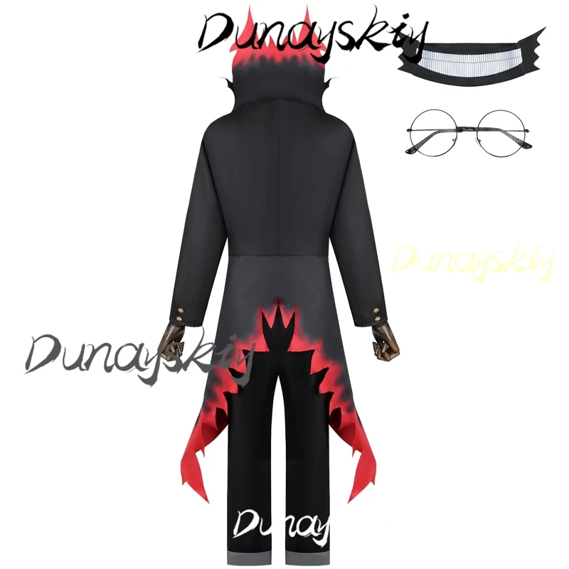 Cosplay Anime dandanan oimun Ken Takakura kostum Cosplay merah gradien topeng Hem pria setelan kacamata hitam untuk pria disesuaikan