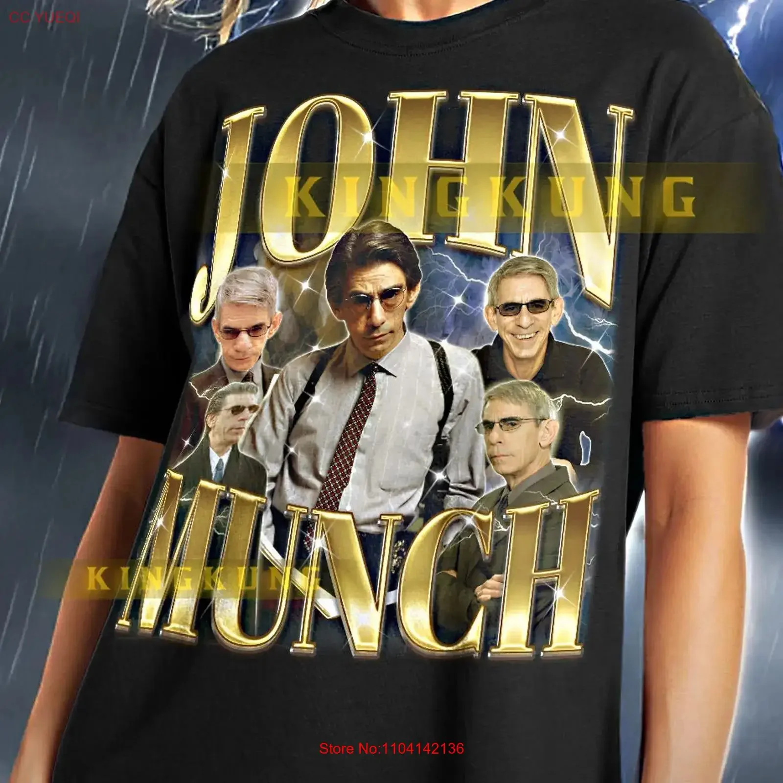 JOHN MUNCH T Shirt Retro Bootleg Law Order Svu Tv Show SweaT saf vintage Washed Casual homme Soft streetwear Stylish fashion