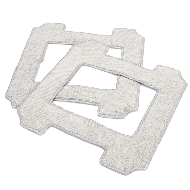

A94E-8Pcs Mop Cloth Washable Mop Pads For Ecovacs WINBOT W1/W1 Pro Window Vacuum Cleaner Replacement Accessories