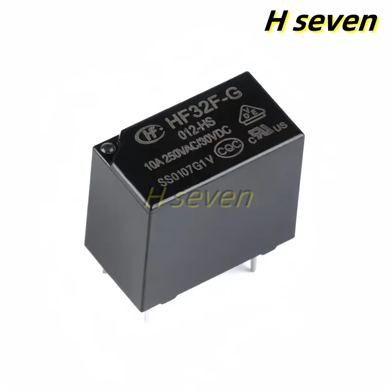 5pcs Power Relay HF32F-G-JZC-32F-G- 005 012 024-HS A set is normally open 10A 4pin