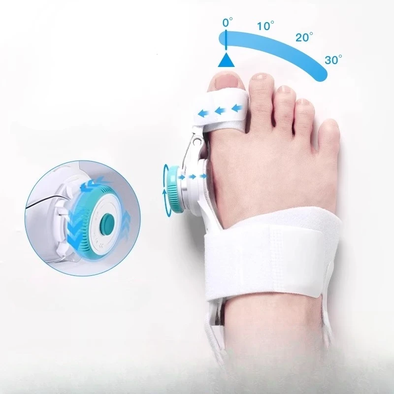 

Big toe brace thumb valgus separation correction split toe artifact men and women children can wear shoes