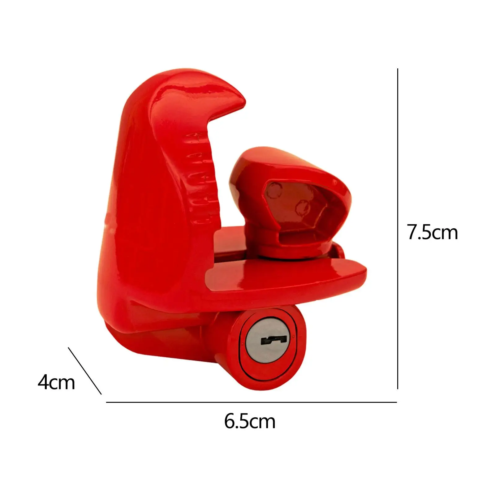 Cerradura para enganche de acoplador de lengüeta de remolque, cerraduras de enganche de remolque, Universal, accesorios, cerradura de receptor, policía antipérdida de seguridad