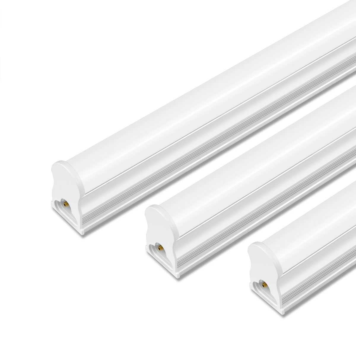 Hochwertige 15 W T5-LED-Röhre 50 cm, 3 Farbenoptionen, 50.000 Stunden, ersetzen Sie Fluoreszenzlicht, 110 V 220 V integrierte Leiste mit/ohne Stecker