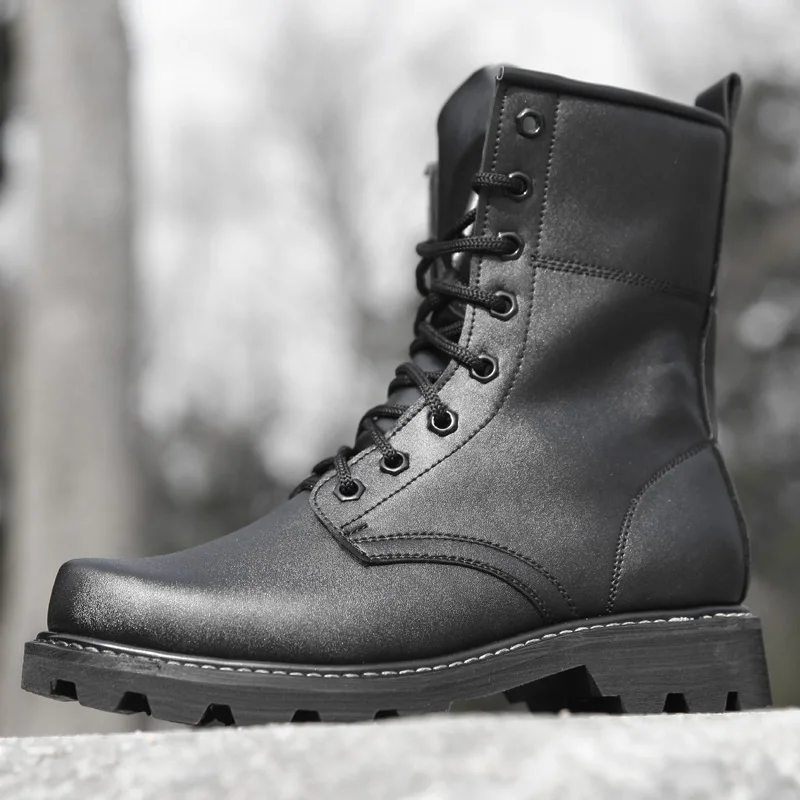 old-style-men's-and-women's-outdoor-tactical-boots-lightweight-breathable-boots-high-tube-support-pu-insole-eva-midsole